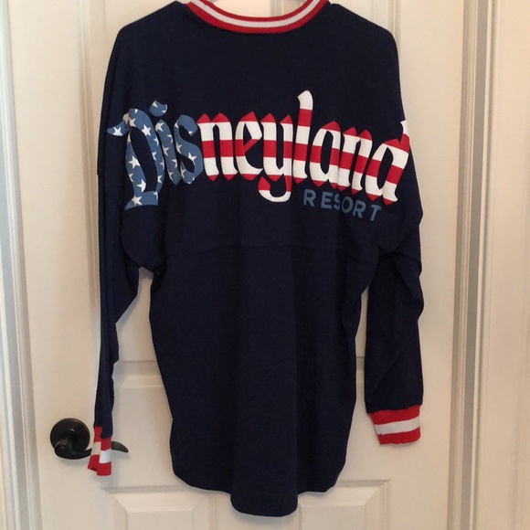 Red White and Blue Disneyland Sweatshirt - Picture 2 of 2